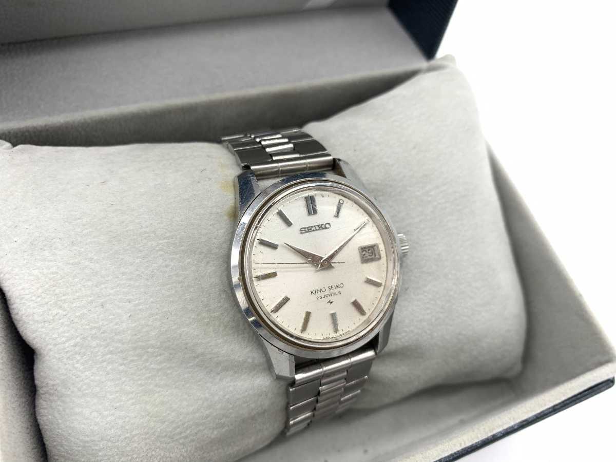 稼働品 SEIKO KING SEIKO セイコーキングセイコー アンティーク 25石 