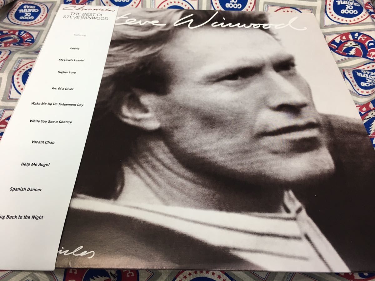 英LP Steve Winwood Chronicles UKオリジ初期プレス Featured album