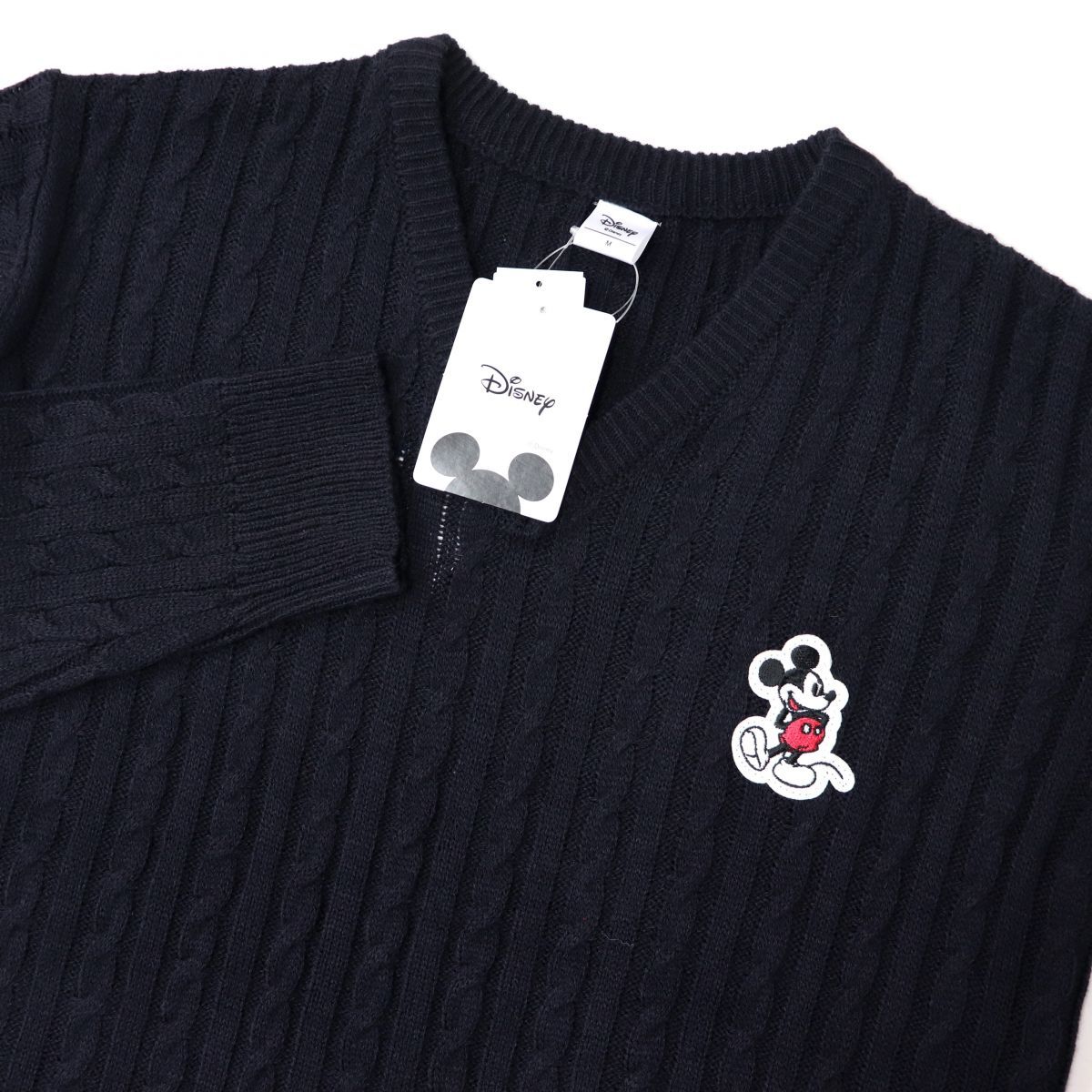 ディズニー ゴルフ Disney Golf メンズ ミッキーマウス Walt Disney ニット セーター 濃紺 8500 M 一 二 壱 Qwer セーター 売買されたオークション情報 Yahooの商品情報をアーカイブ公開 オークファン Aucfan Com