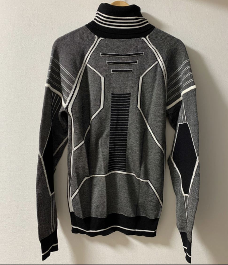 DIOR HOMME】テクニカルウールタートルネックセーター ニット  