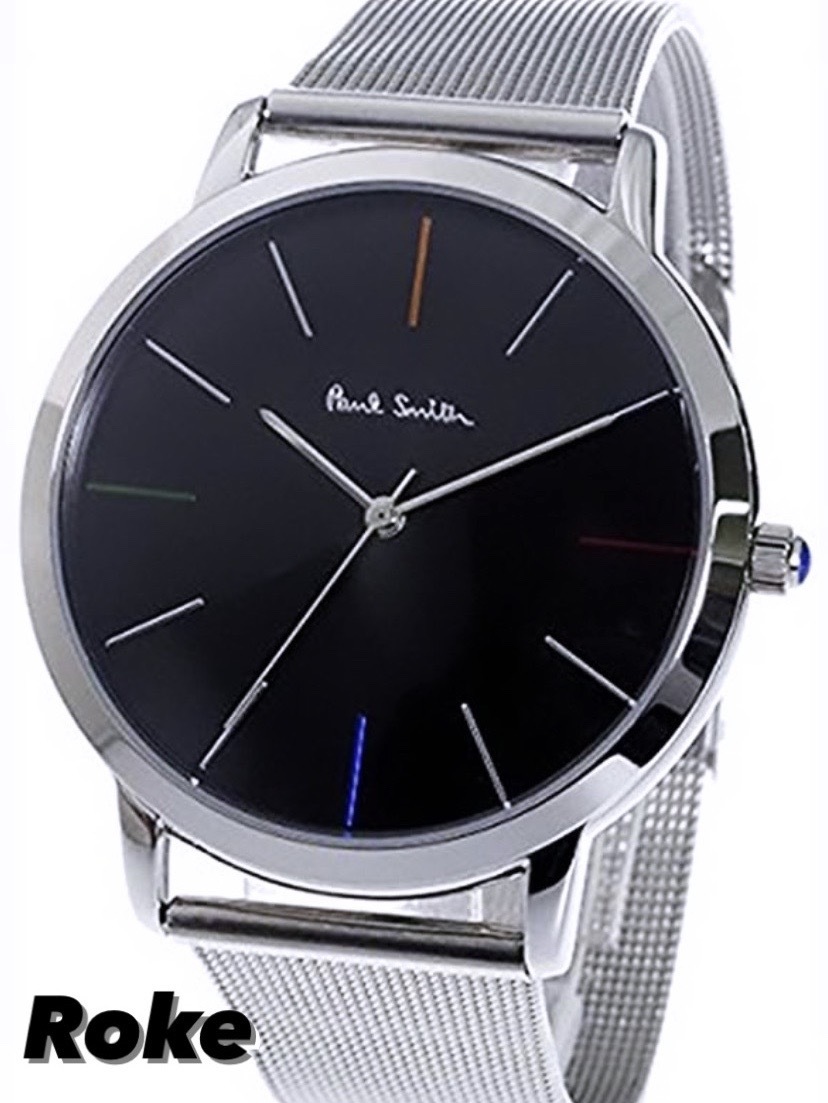 ポールスミス Paul Smith 腕時計 メンズ メタルメッシュベルト ビジネスウォッチ ブラック プレゼント P ポール スミス ポール スミス 売買されたオークション情報 Yahooの商品情報をアーカイブ公開 オークファン Aucfan Com