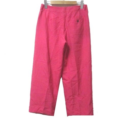 ジルサンダー Jil Sander Navy パンツ ワイド タック シルク コットン ピンク ネップ生地 36 Xsサイズ相当 小さいサイズ Rrr X その他 売買されたオークション情報 Yahooの商品情報をアーカイブ公開 オークファン Aucfan Com