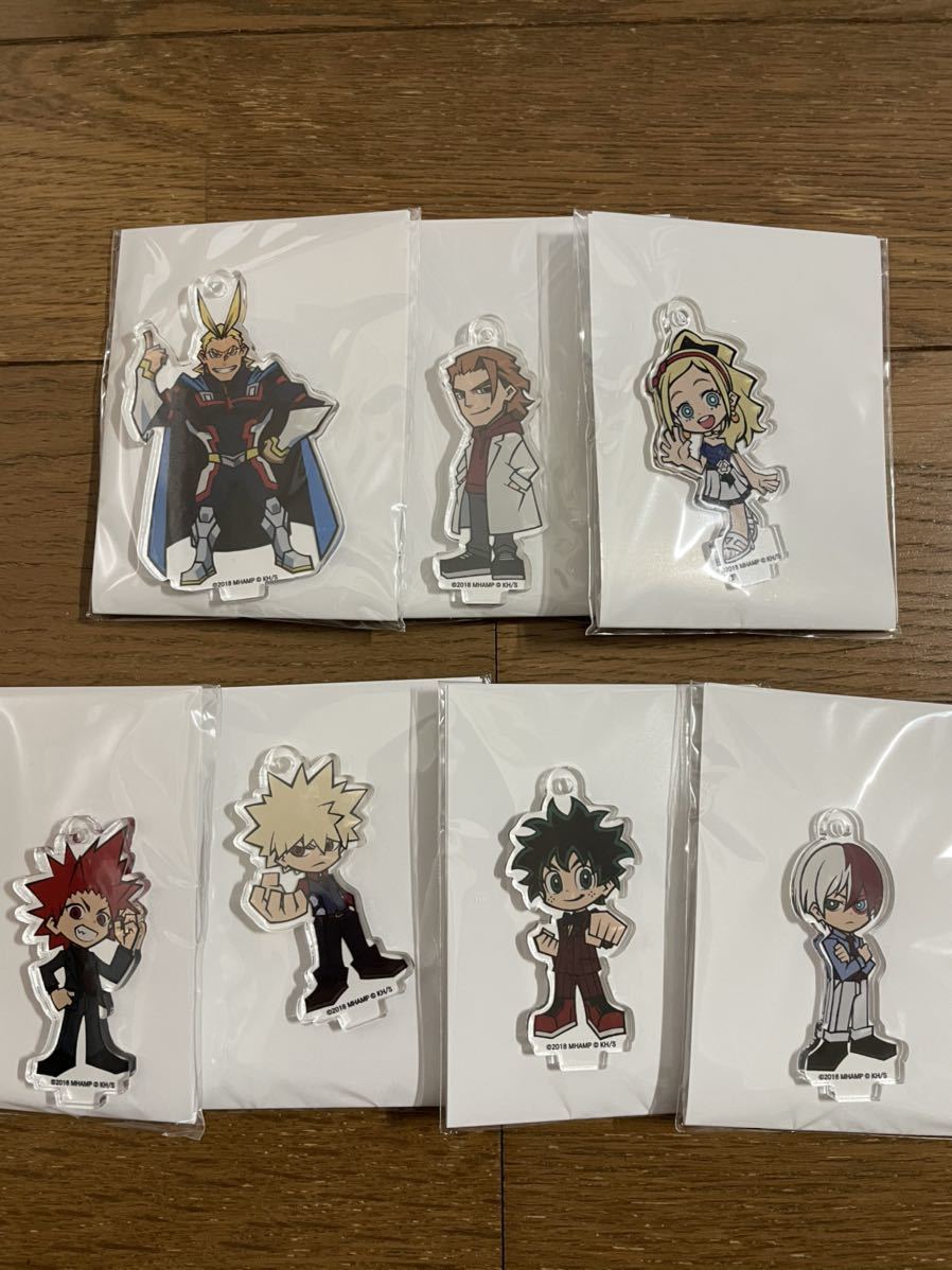 僕のヒーローアカデミア　THE MOVIE ～2人の英雄～ TOHO animation STORE 特典 公式デフォルメキャラアクリルスタンドキーホルダー7セット_1