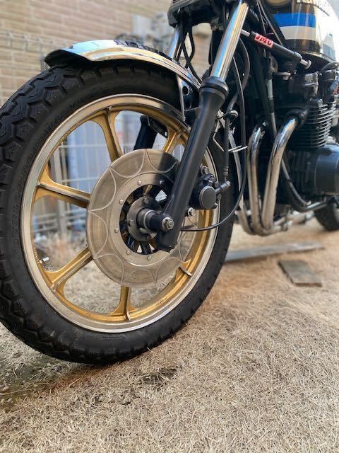 Z400FX E1～3 フロントブレーキディスクローター カワサキ純正品加工