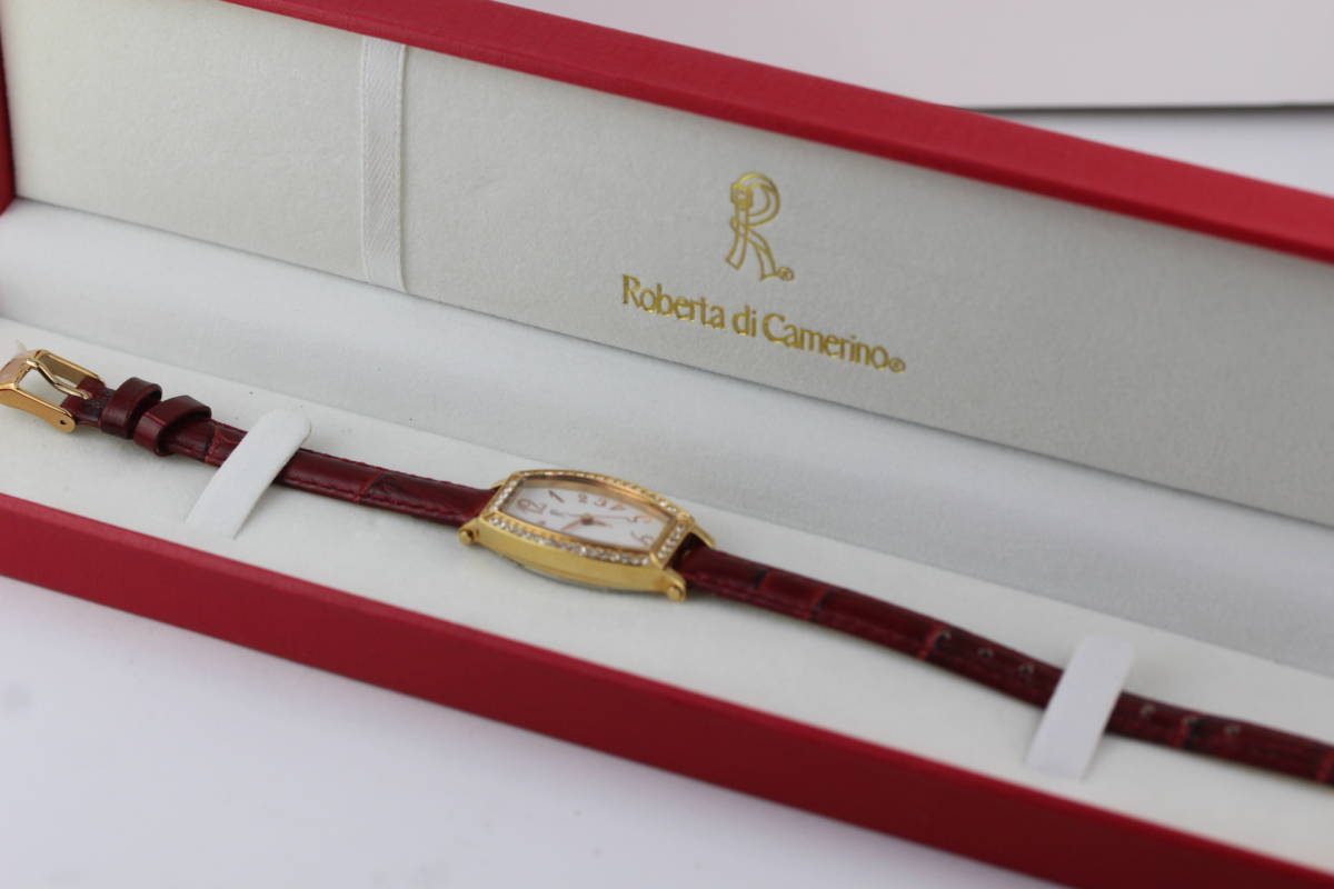 di Roberta Camerino ディ ロベルタ カメリーノ □未使用品□Roberta camerino□ロベルタ DI CAMERINO ロベルタディカメリーノ ほぼ未使用品 □極美品□ 極美品 ステラ別売りベルト ブラック