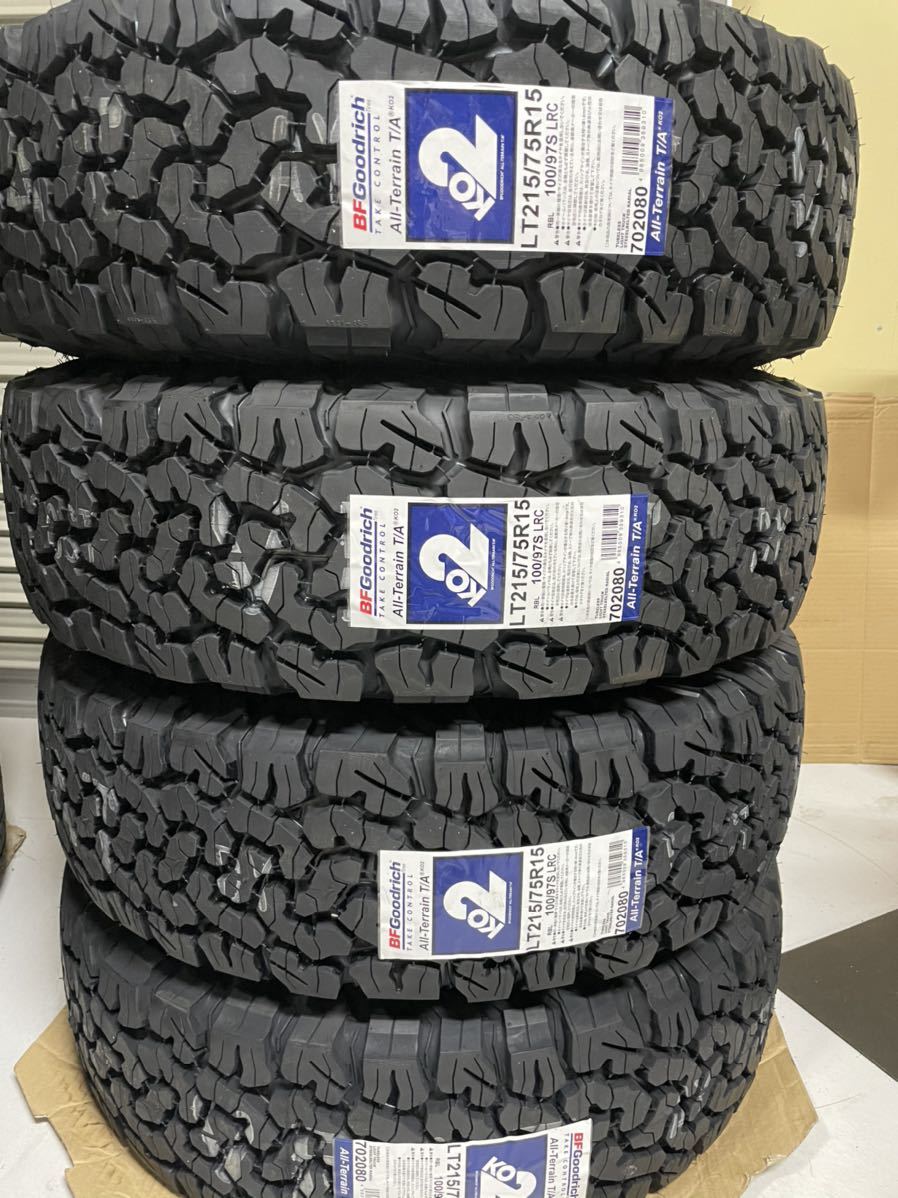 JB74 BFGoodrich 215/75R15 純正ホイール 5本セット JB74 BFGoodrich 215/75R15 純正ホイール 5本セット