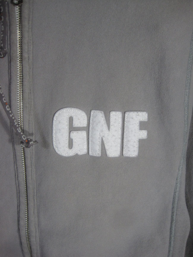 G1950/gallery1950/ギャラリー1950/GNFワッペン スウェット ジップ 