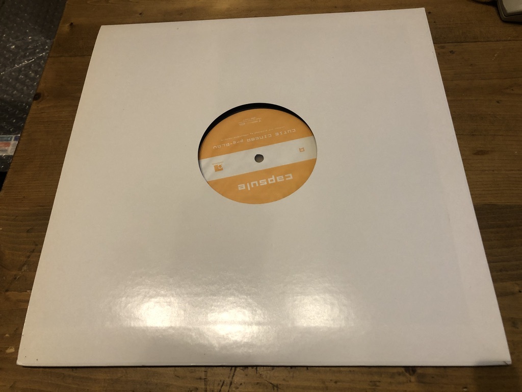 12”★Capsule / Cutie Cinema Pre-Play / 中田ヤスタカ / ラウンジ・ポップ！！！CD付き_2