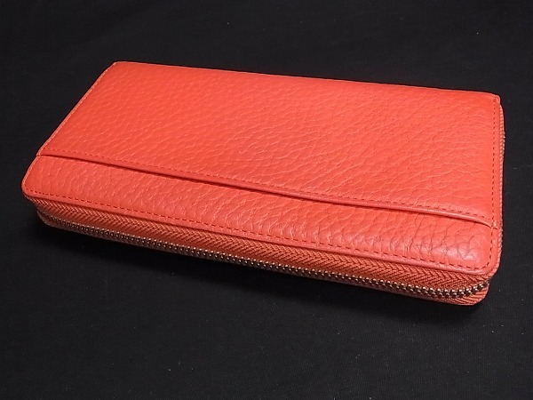 1円 □美品□ COLE HAAN コールハーン ロゴ レザー ゴールド金具