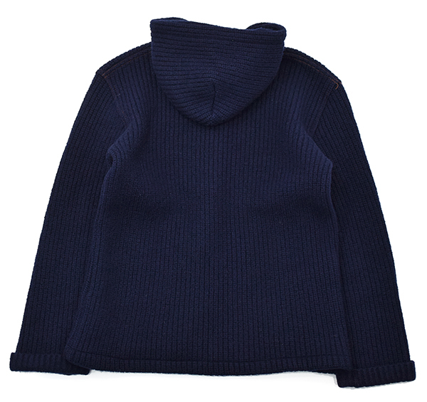 名作 HRM ハリウッドランチマーケット BLUE BLUE 圧縮ニットジャケット 