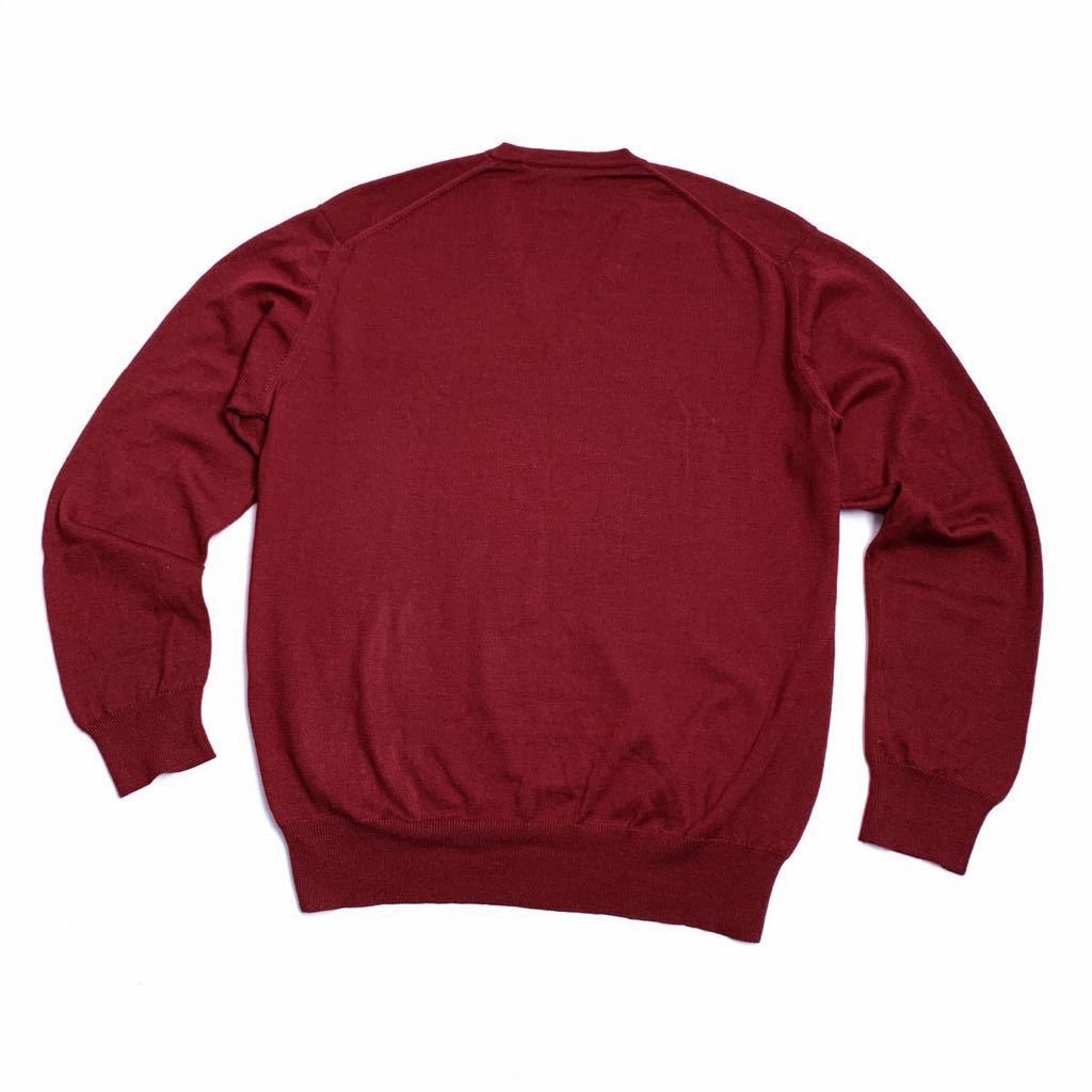 美品◇GUCCI グッチ◇イタリア製 シルク・カシミヤ混 ウール Vネック  