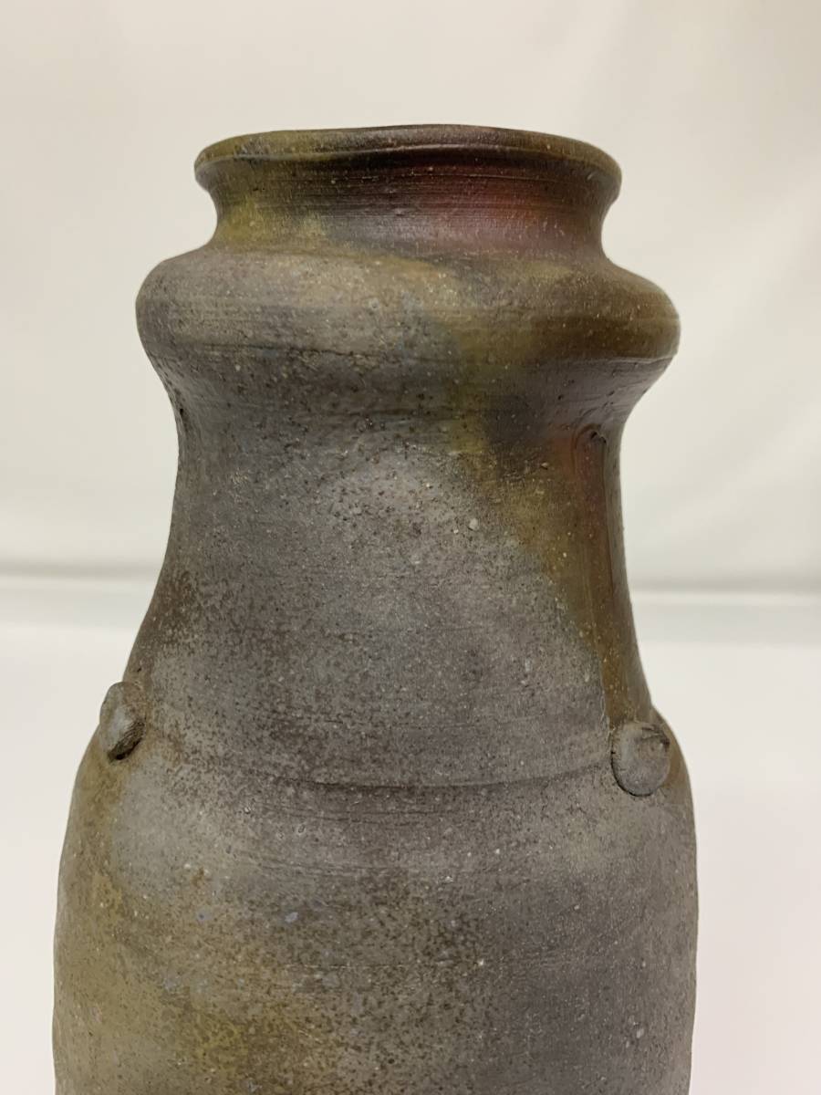備前焼 人間国宝 徳利 中古華道備前焼 宗souspoff 茶入れ 備前焼 花器