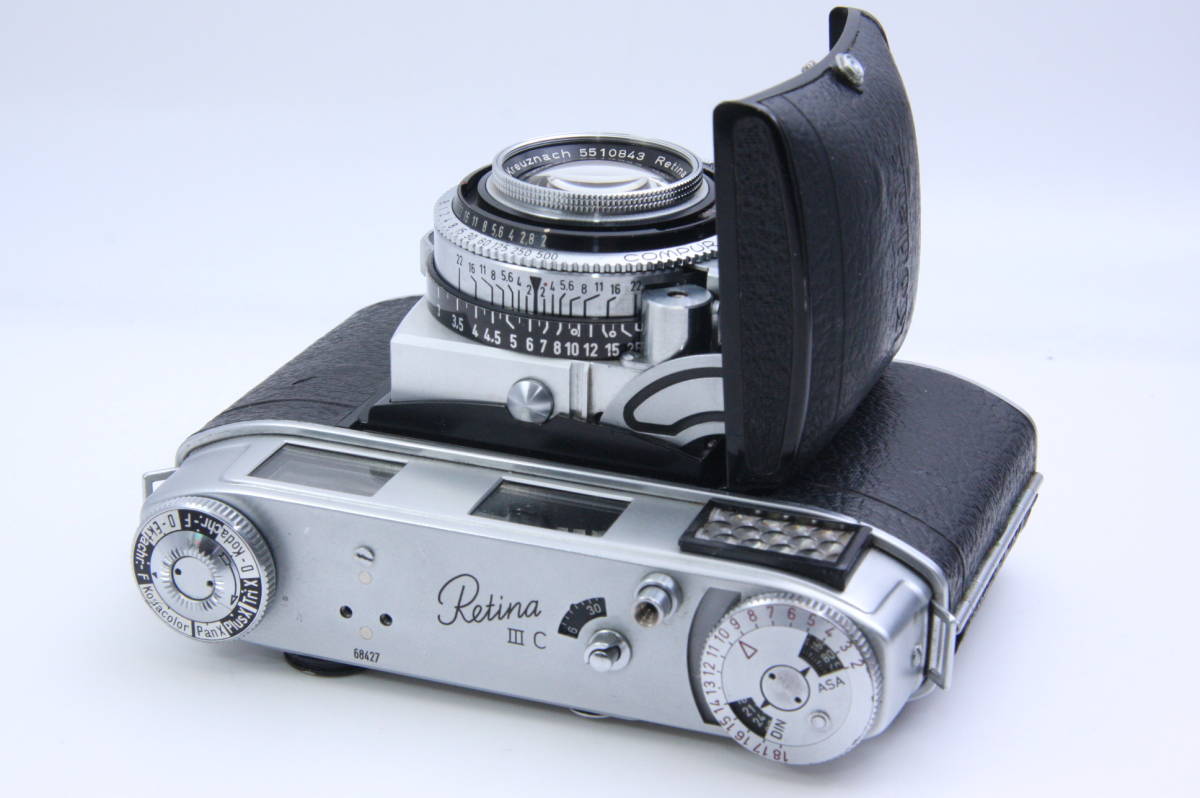 Kodak Retina Ⅲc(小窓) 交換レンズ3本つき