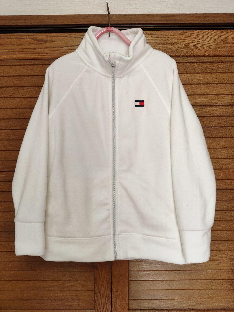 TOMMY HILFIGER フリースジャケット ホワイト Tommy Hilfiger(トミー 
