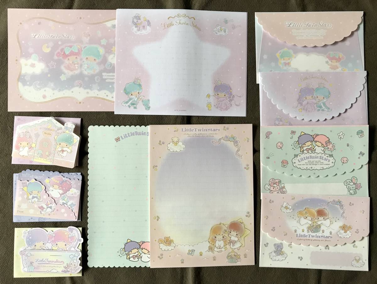サンリオ リトルツインスターズ キキララ レターセット メッセージカード ポチ袋 バラ リトルツインスターズ 売買されたオークション情報 Yahooの商品情報をアーカイブ公開 オークファン Aucfan Com