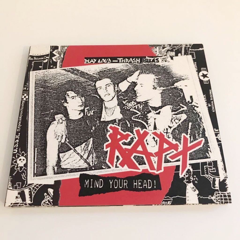 【レア!スラッシュHC】RAPT / Mind Your Head 検) Larm Ripcord Seein' Red Betercore Rupture Scholastic Deth Neos Discarga Uzi Suicide