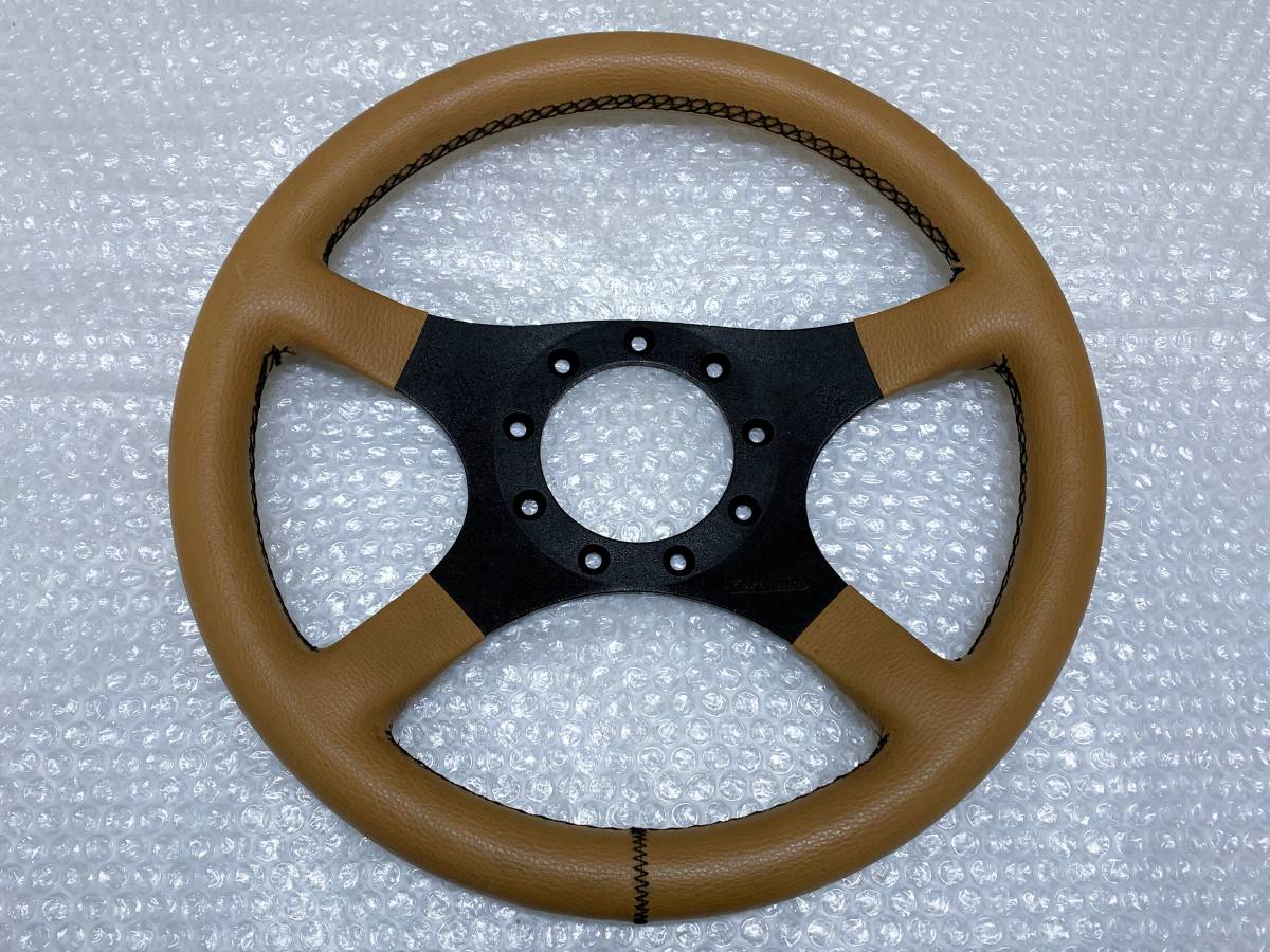 新品☆ 当時物 Formuring フォーミュリング レザー ステアリング 