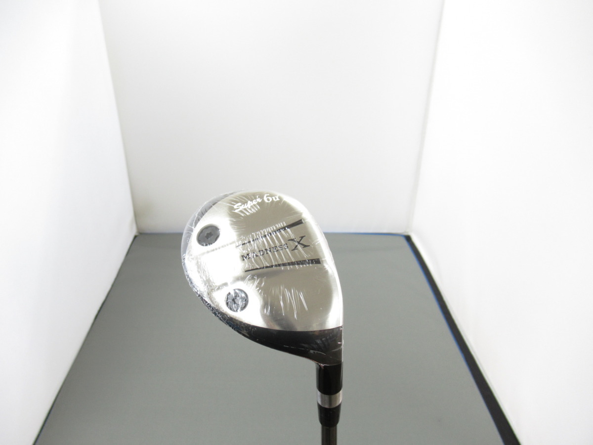 新品◆マッドネスＸ　SUPER　UT　6U　27度◆Tour　AD　UT-55(R)