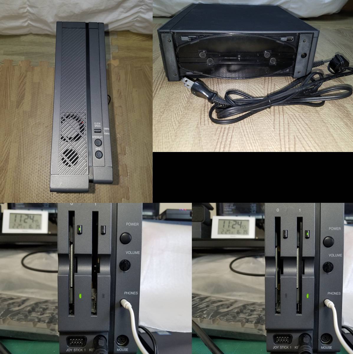 動作品】シャープ SHARP X68000 XVI COMPACT 4MB CZ-674C SCSI HDD本体
