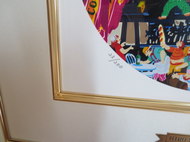 ヒロ ヤマガタ 日常 ワインストア 本人サイン シルクスクリーン 鑑定書