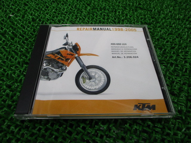 中古 KTM 正規 サービスマニュアル 正規 英語版 リペアマニュアル配線