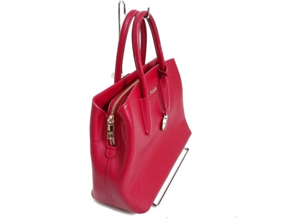 レザー フルラ FURLA ハンドバッグ ボルドー - ショルダーバッグ