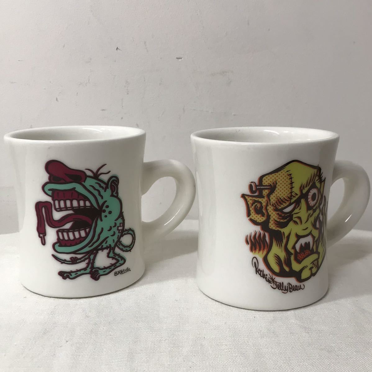 豊富な，大得価 ロッキンジェリービーン &times; Sketch マグカップ 2個セット(陶磁製)｜売買されたオークション情報、yahooの商品情報をアーカイブ公開 - オークファン 茶器