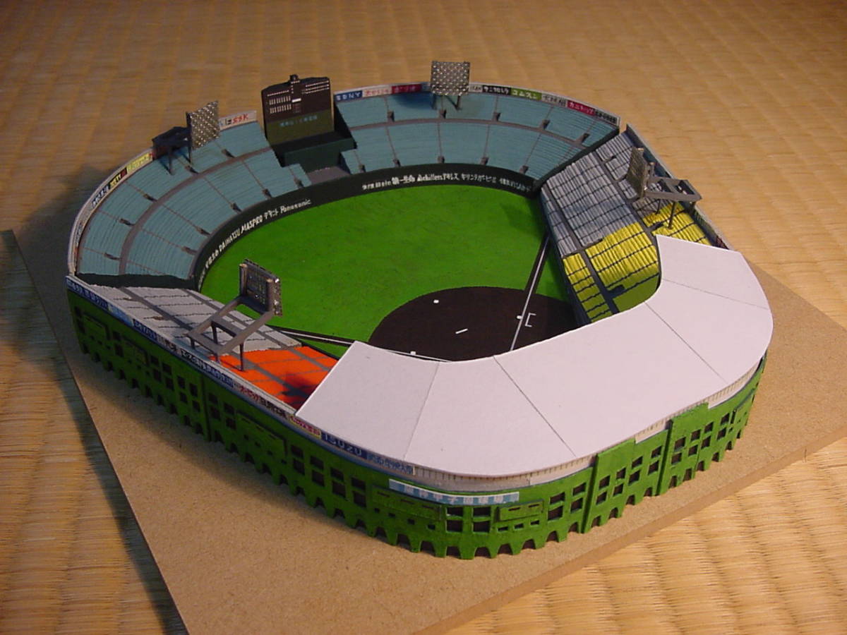 □[旧]甲子園球場の模型□阪神タイガースの本拠 - 人気・おすすめ｜省 