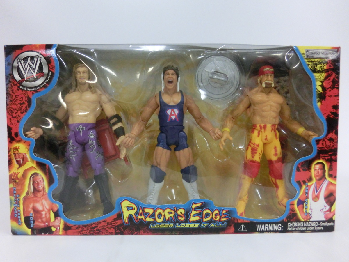 Edge Kurt Hogan エッジ ホーガン カート Razor S Edge プロレス フィギュア ジャックスパシフィック プロレス 格闘技 売買されたオークション情報 Yahooの商品情報をアーカイブ公開 オークファン Aucfan Com