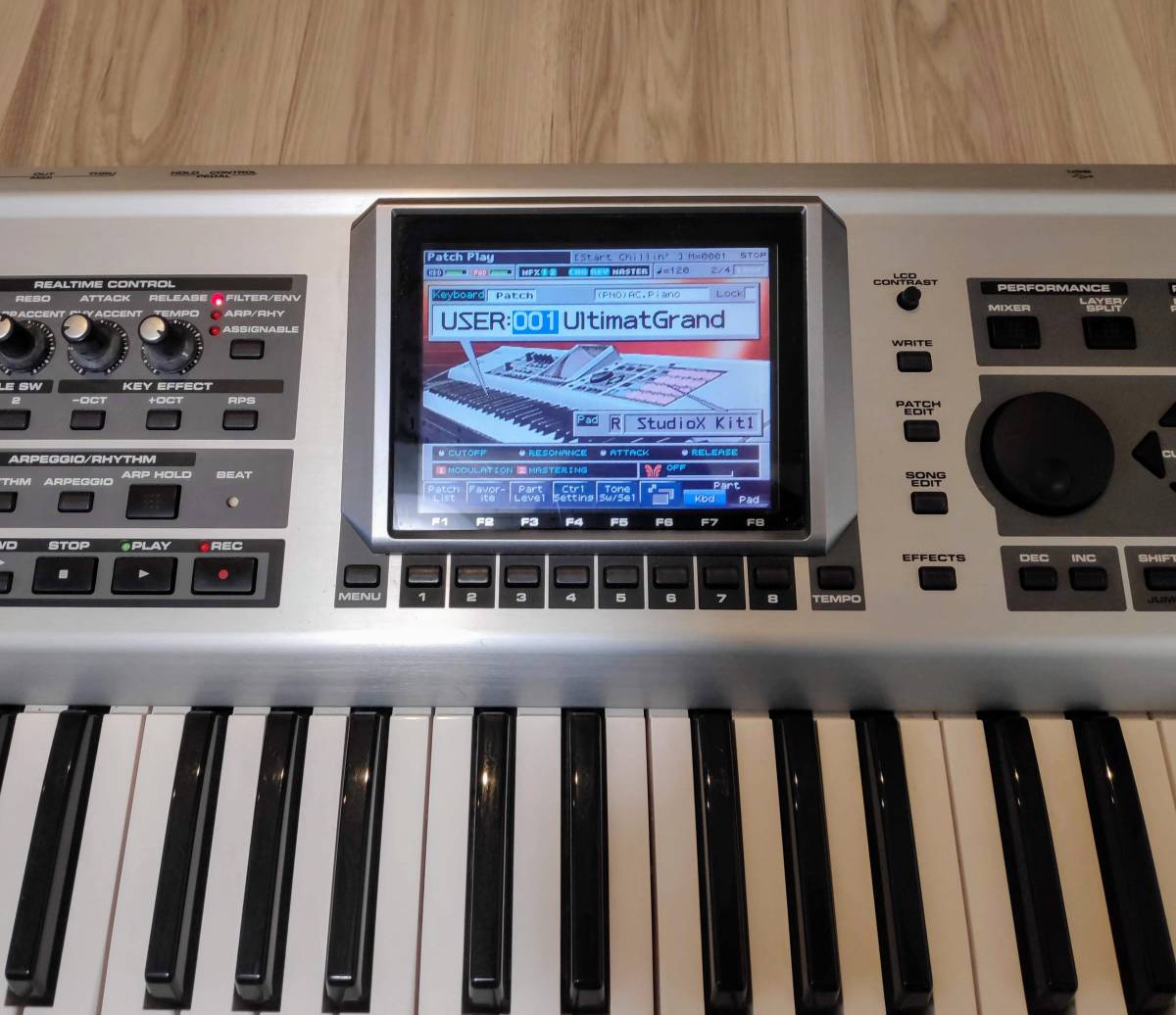 ★Rolandローランド シンセサイザー FANTOM-X7 (XV-5080音色フラッシュカード付き）_2