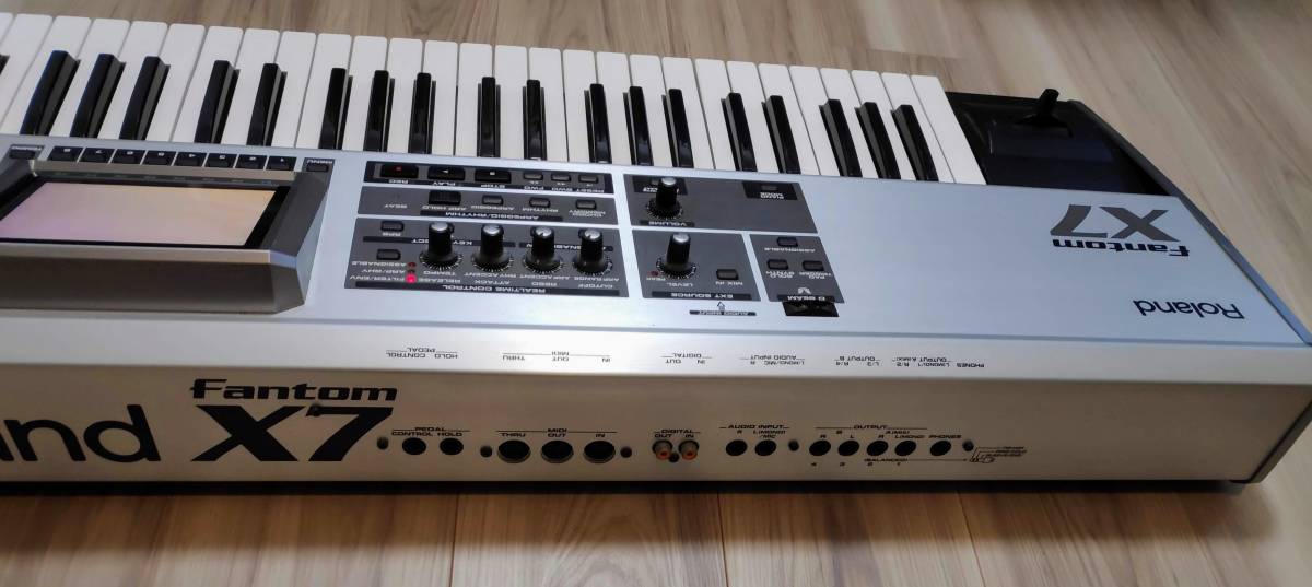 ★Rolandローランド シンセサイザー FANTOM-X7 (XV-5080音色フラッシュカード付き）_6