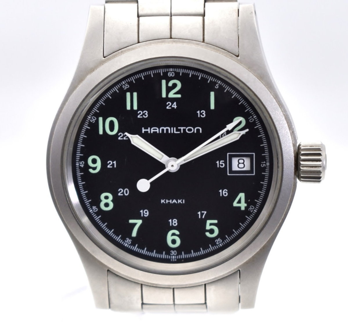 ハミルトン HAMILTON カーキ KHAKI メンズ 腕時計 ステンレススチール 