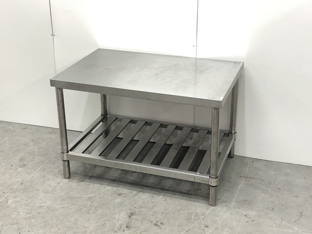 業務用 ガス台 作業台 900×600×600 チャンネルスノコ コンロ台