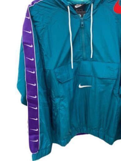 NIKE ナイキ アノラック ウーブンジャケット CV9168-381 ターコイズ L 