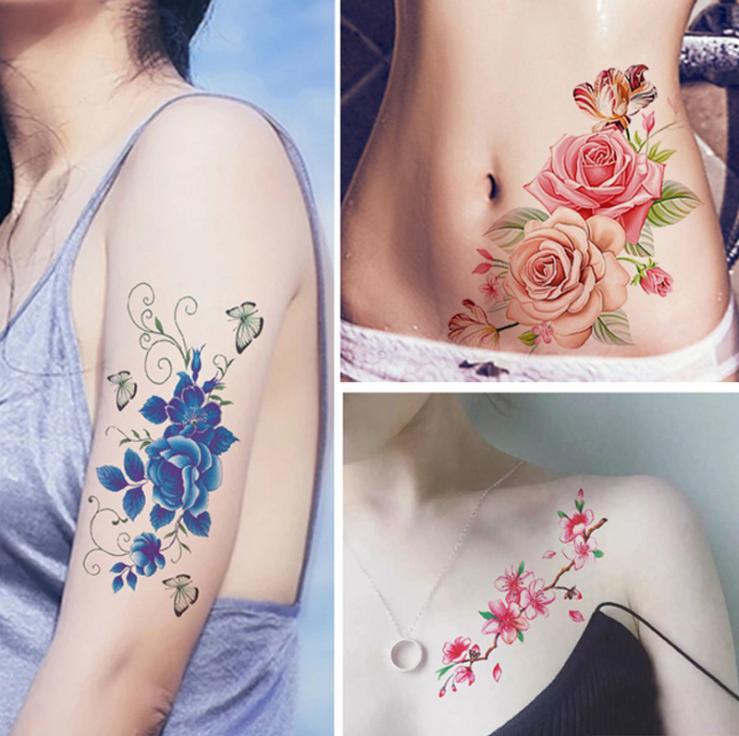 タトゥーシール 8枚セット ステッカー 花 薔薇 かわいい おまけつき C その他 売買されたオークション情報 Yahooの商品情報をアーカイブ公開 オークファン Aucfan Com