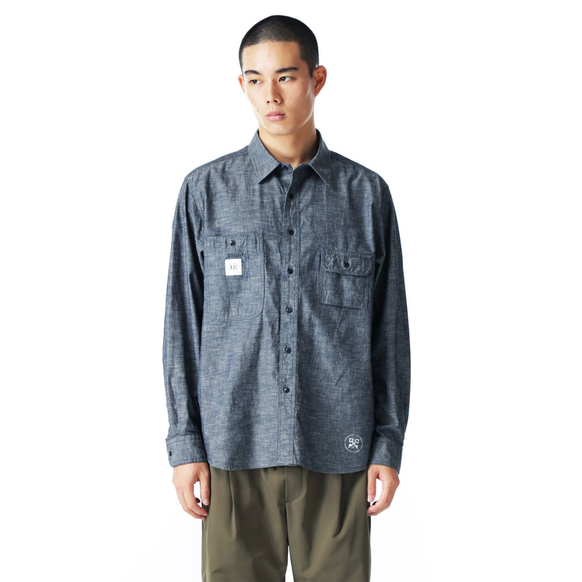 新品 定価25300円 新品 □ uniform experiment 21SS BIG WORK SHIRT  