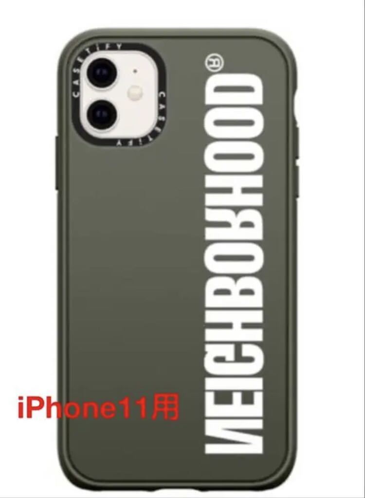 Neighborhood Casetify オリーブ iPhone11 CASETiFY × NEIGHBORHOOD iPhone11 ケース オリーブ olive drab