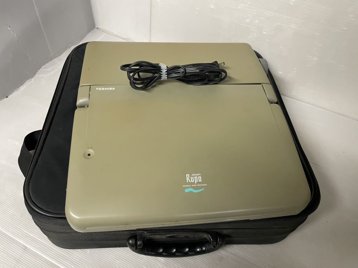 現状品 TOSHIBA 東芝 パーソナルワープロ RUPO ルポ JW05PV_2