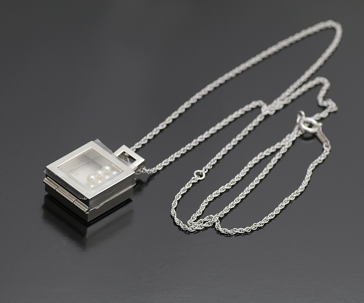 ミキモト ペンダントウォッチ MIKIMOTO パール 新品電池 懐中時計 電池