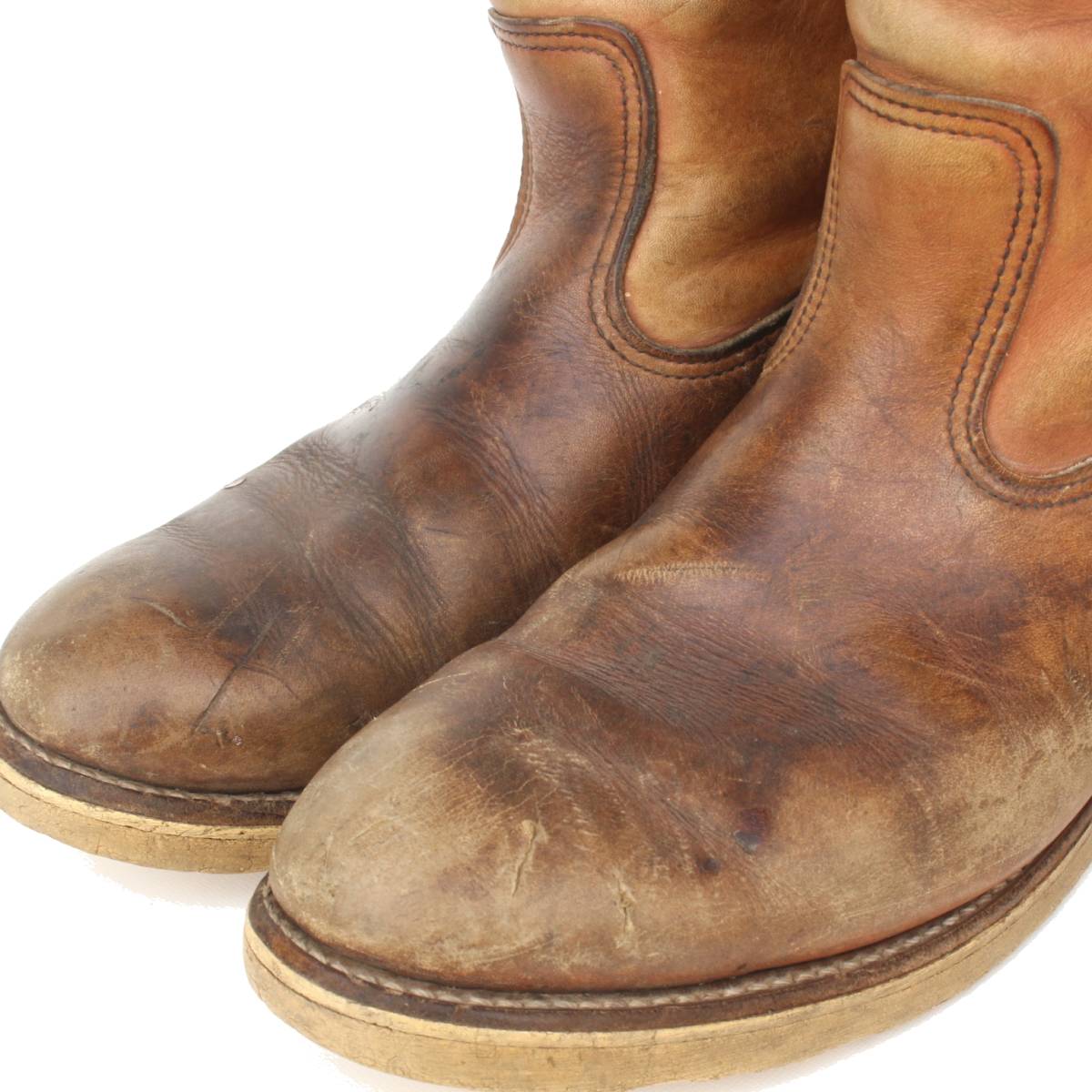 09067)オールド1985年製REDWING866レッドウィング11D約29cm (四角犬 