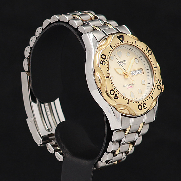 希少レア カシオ CASIO エアーダイバーズ 200m MDP-821 不動品 MDP-821 Yahoo!オークション 「casio mdp」の落札相場・落札価格