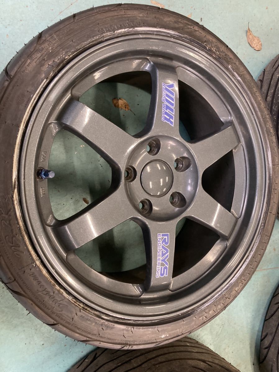 赤字超特価，100%新品 RAYS TE37 17インチ 7.5J +40 5H 114.3