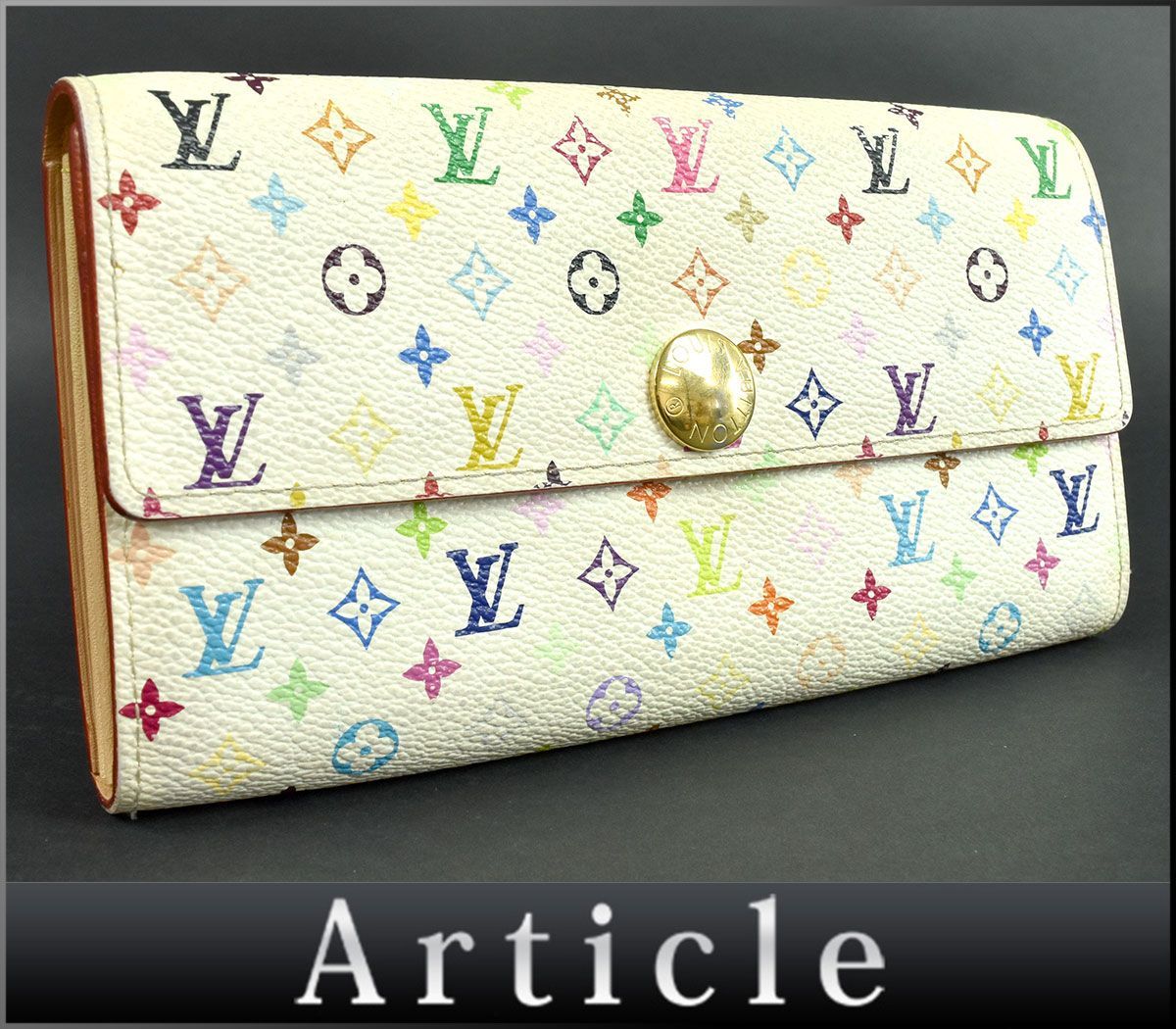 95019〇 LOUIS VUITTON ヴィトン/ ポシェットポルトモネクレディ/ 二