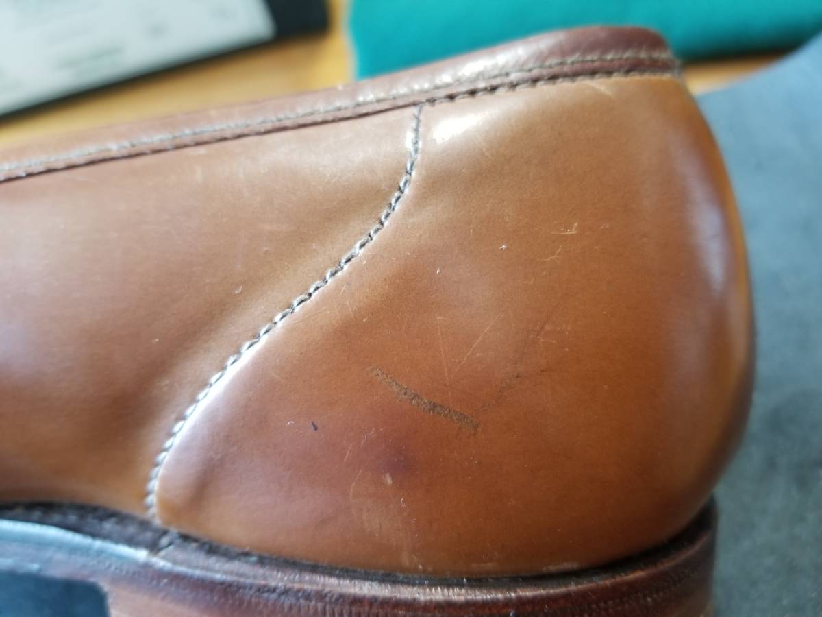 送料込 CROCKETT＆JONES ウイスキーコードバン アンラインド HARVARD 