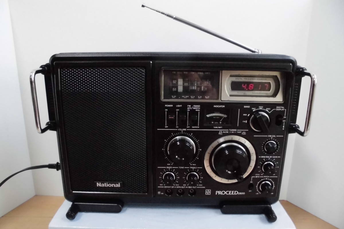 PROCEED National ナショナル RF-2800 プロシード 0 BCLラジオ ラジオ 