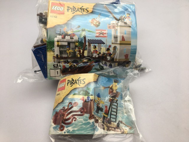 LEGO レゴ 6240 6242 パイレーツ 組済 まとめて ジャンク/ジャンク/現状渡し ※まとめて取引・同梱不可 [A8288M]