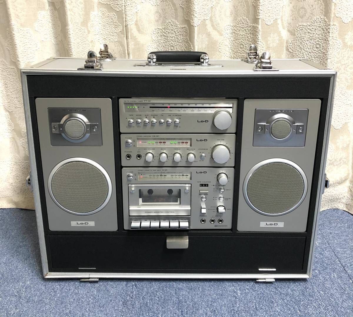 スキー用ブーツ インナー 25.5cm lo-D コンポ HA-M1 FT-M1 D-M1 アルミケース付き 家電、AV、カメラ