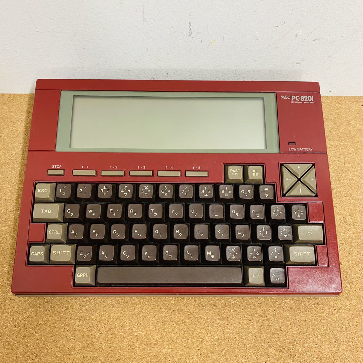 PC-8201 NEC/日本電気 ハンドヘルド・パーソナル・コンピュータ