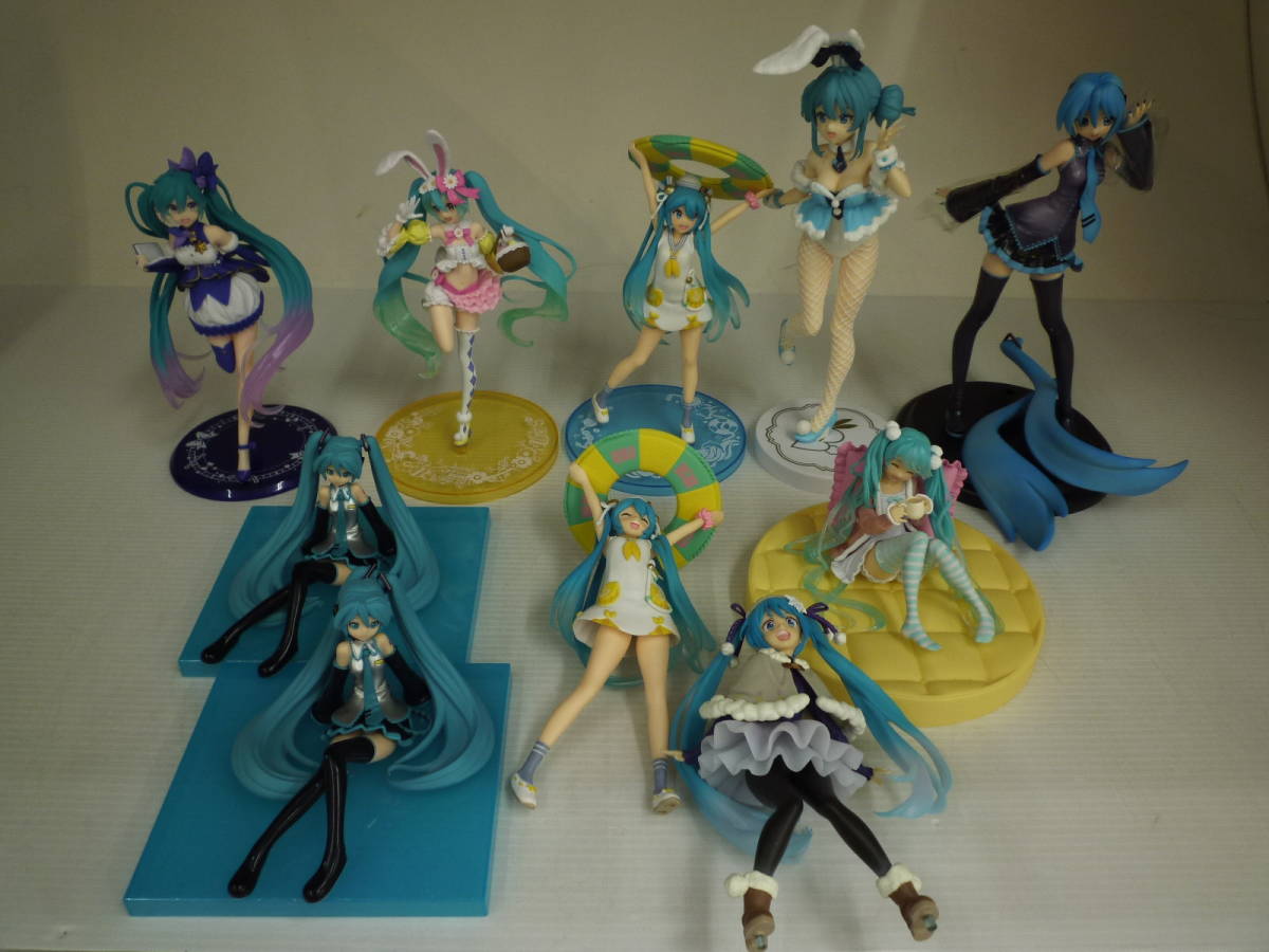 【新作入荷，爆買い】 ジャンク 初音ミク プライズ系フィギュア10点 箱なし(初音ミク)｜売買されたオークション情報、yahooの商品情報をアーカイブ公開 - オークファン 初音ミク