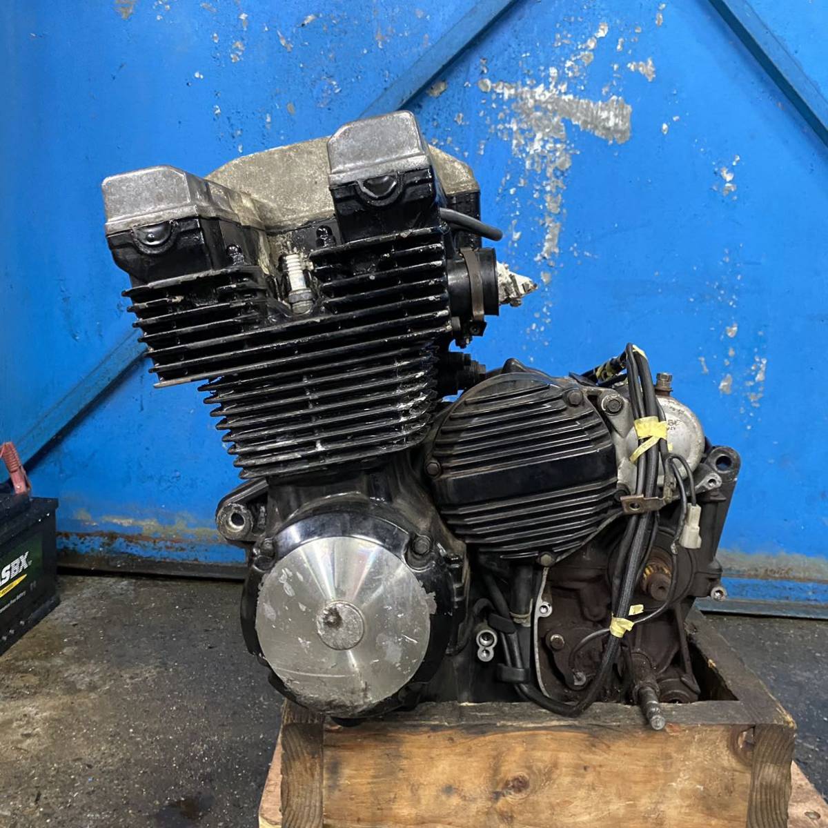 XJR400 エンジン 実動車外し XJR400 4HM XJR400R(4HM)のキャブレター